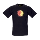 maglietta uomo good and evil tee x smiley BLACK