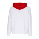 felpa leggera cappuccio uomo mlb helix hood neyyan WHITE/RED/BLUE