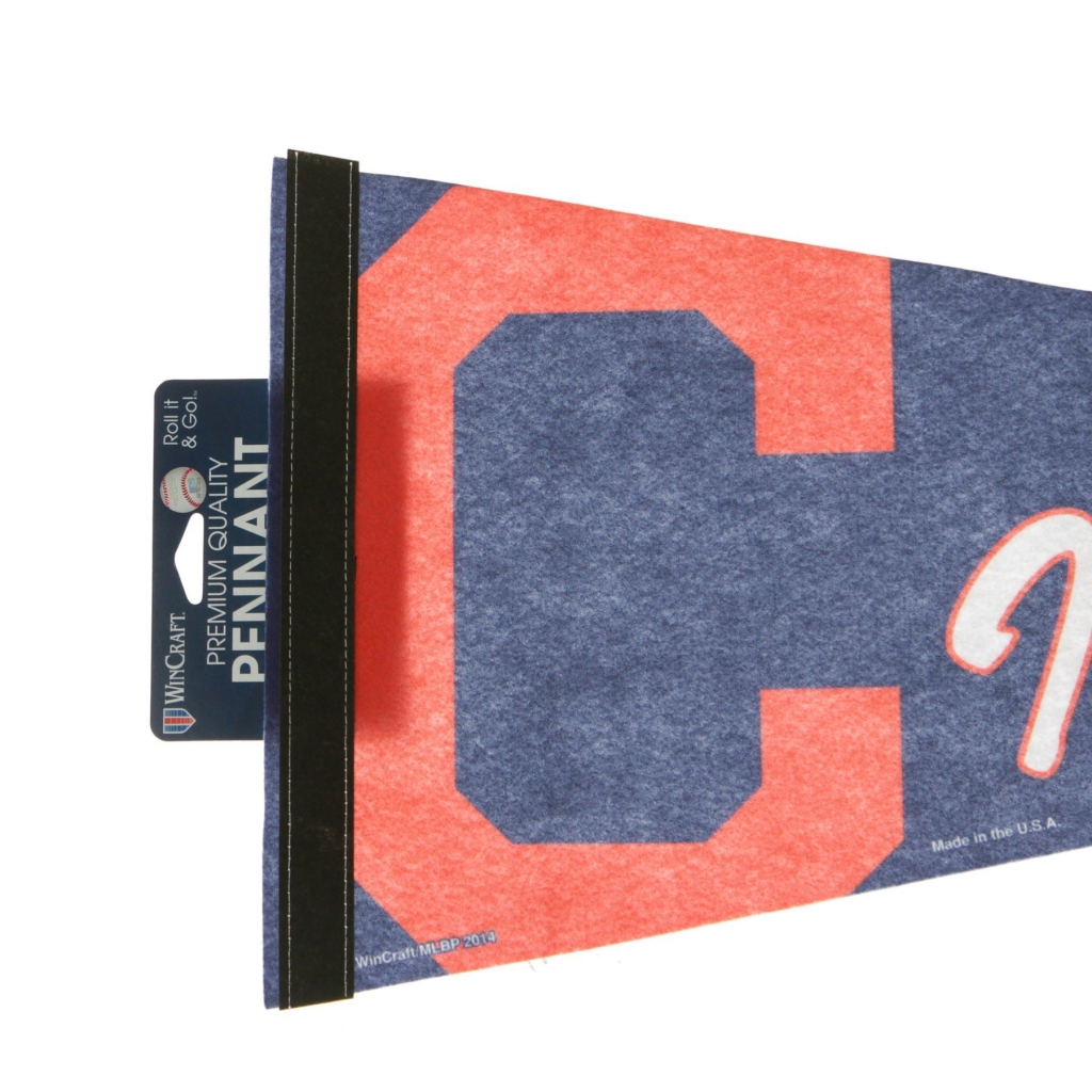bandierina uomo mlb premium pennant cleind ORIGINAL TEAM COLORS