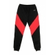 pantalone tuta felpato uomo victorious BLACK/RED