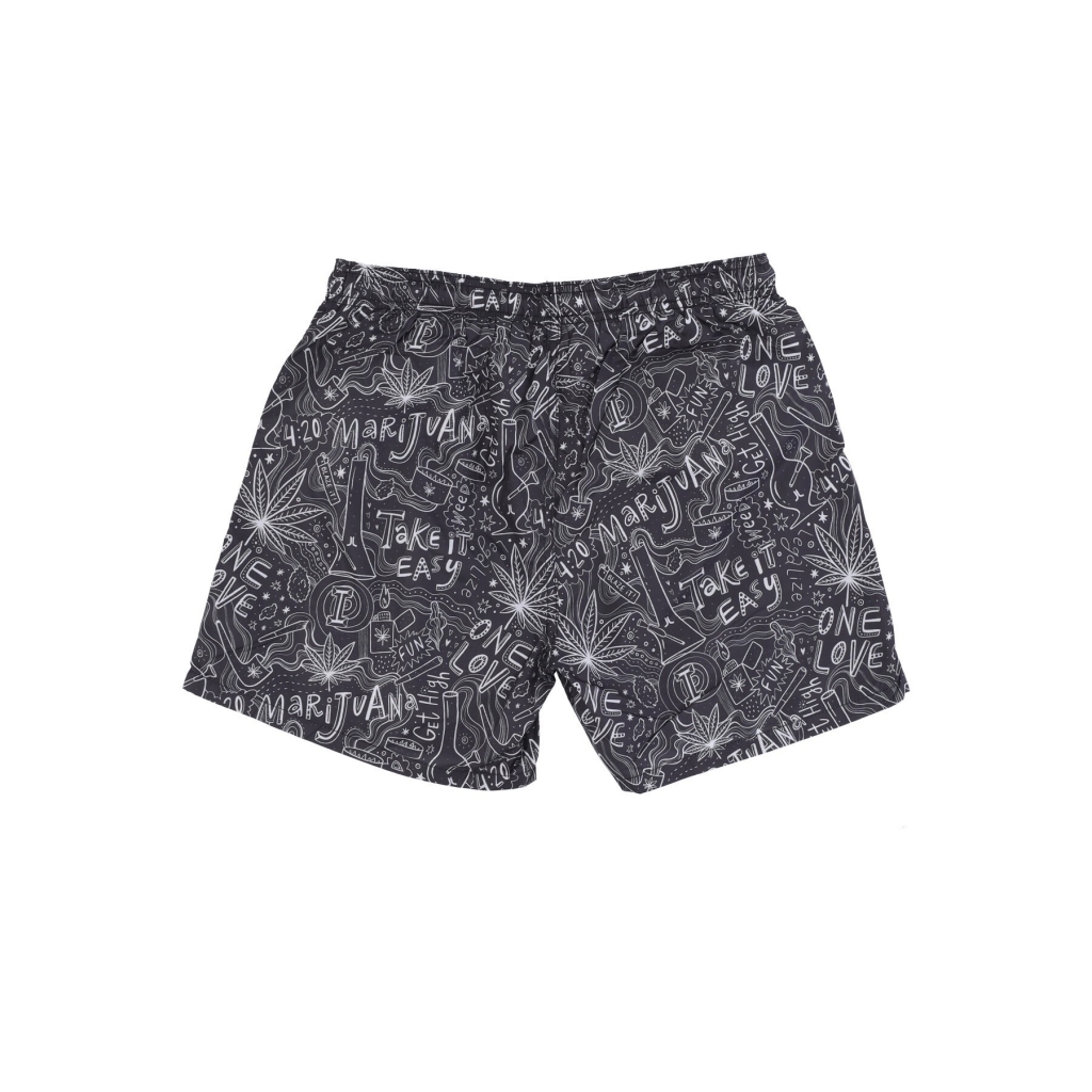 costume pantaloncino uomo zack mary jane aop swim trunk BLACK