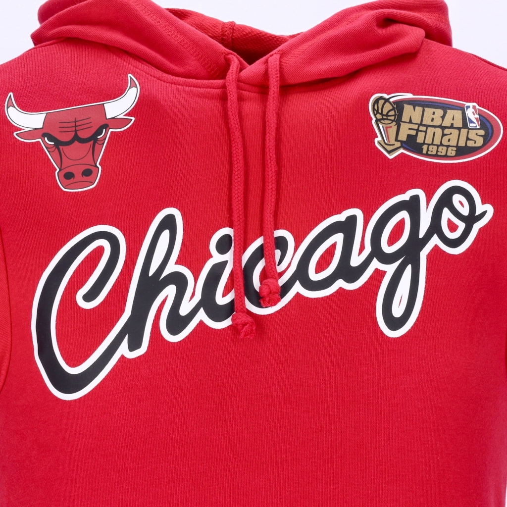felpa leggera cappuccio manica corta uomo nba game day french terry hoodie hardwood classics chibul ORIGINAL TEAM COLORS