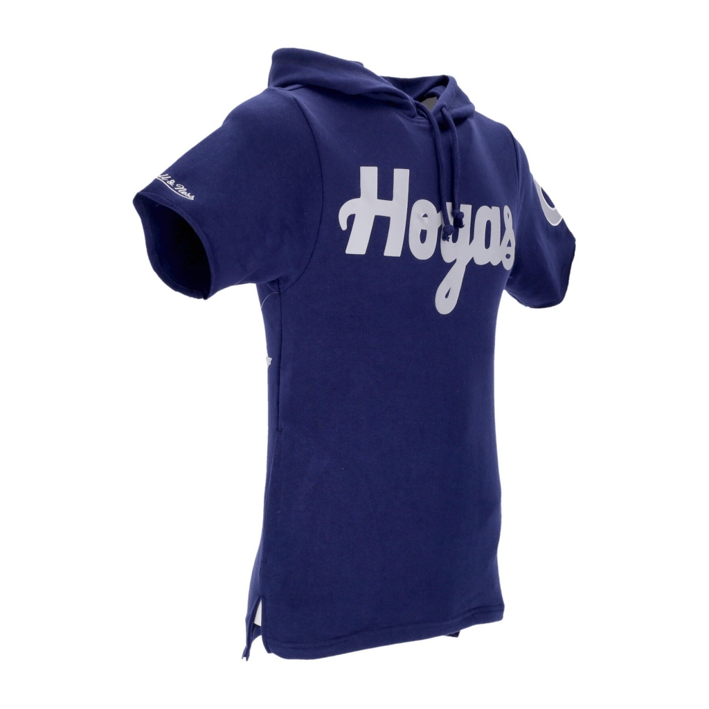 felpa leggera cappuccio manica corta uomo ncaa game day french terry hoodie geohoy NAVY