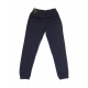 pantalone tuta felpato ragazzo club jogger pant MIDNIGHT NAVY/MIDNIGHT NAVY/WHITE
