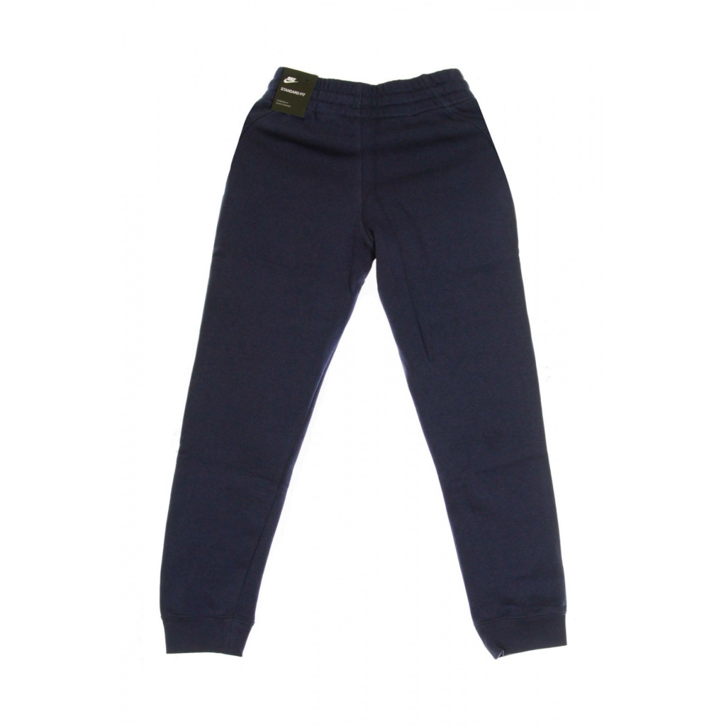 pantalone tuta felpato ragazzo club jogger pant MIDNIGHT NAVY/MIDNIGHT NAVY/WHITE