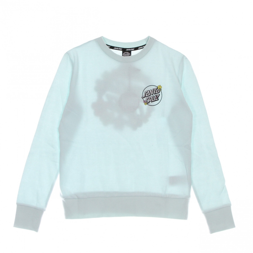 felpa girocollo donna ditsy dot crew PURE BLUE