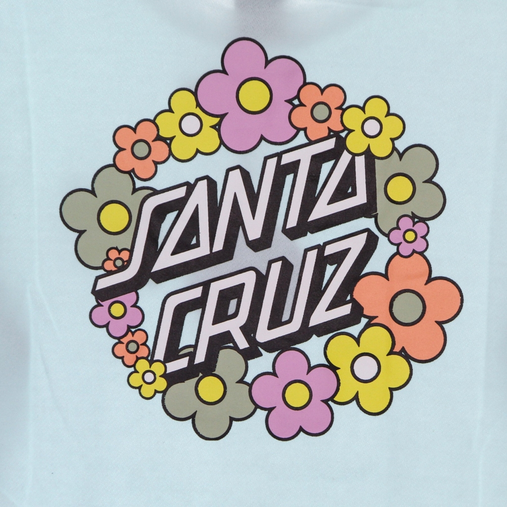 felpa girocollo donna ditsy dot crew PURE BLUE