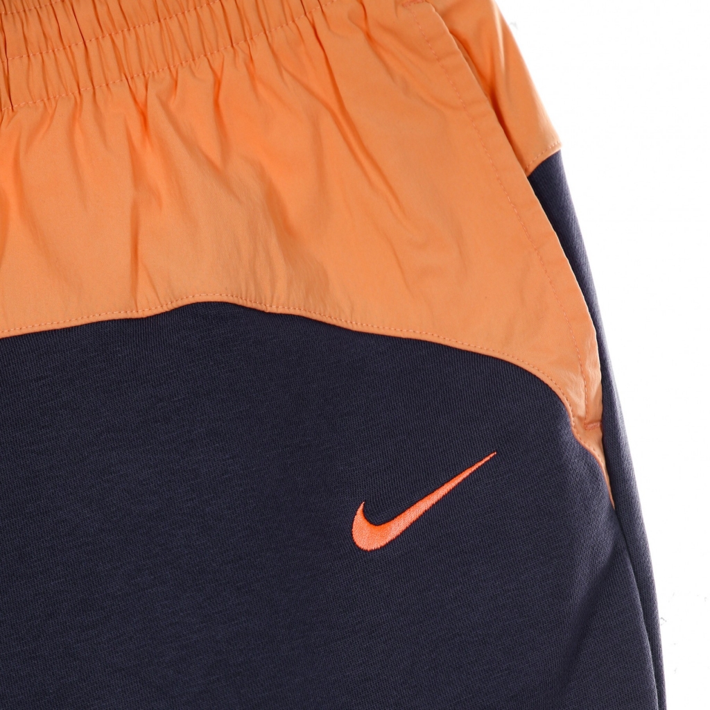 pantalone tuta felpato donna sportswear icon clash jogger mix heritage DARK RAISIN/CRIMSON BLISS/BRIGHT MANGO