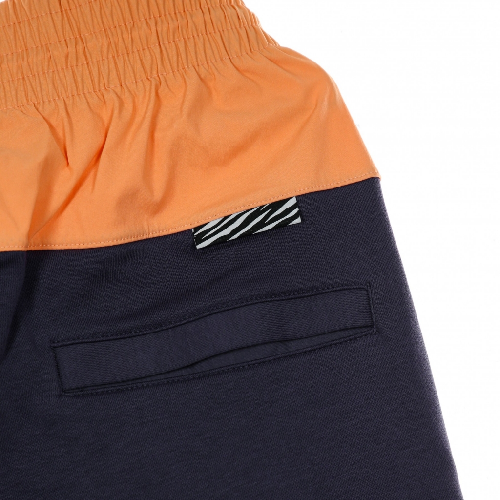 pantalone tuta felpato donna sportswear icon clash jogger mix heritage DARK RAISIN/CRIMSON BLISS/BRIGHT MANGO