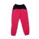 pantalone tuta felpato donna sportswear icon clash jogger mix heritage FIREBERRY/WHITE