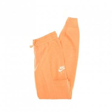 pantalone tuta felpato donna sportswear air pant fleece mr CRIMSON BLISS/WHITE