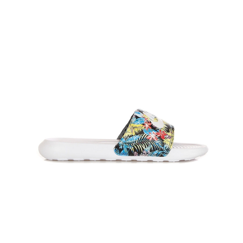 ciabatte donna w victori one slide print BLACK/WHITE/WHITE