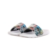 ciabatte donna w victori one slide print BLACK/WHITE/WHITE