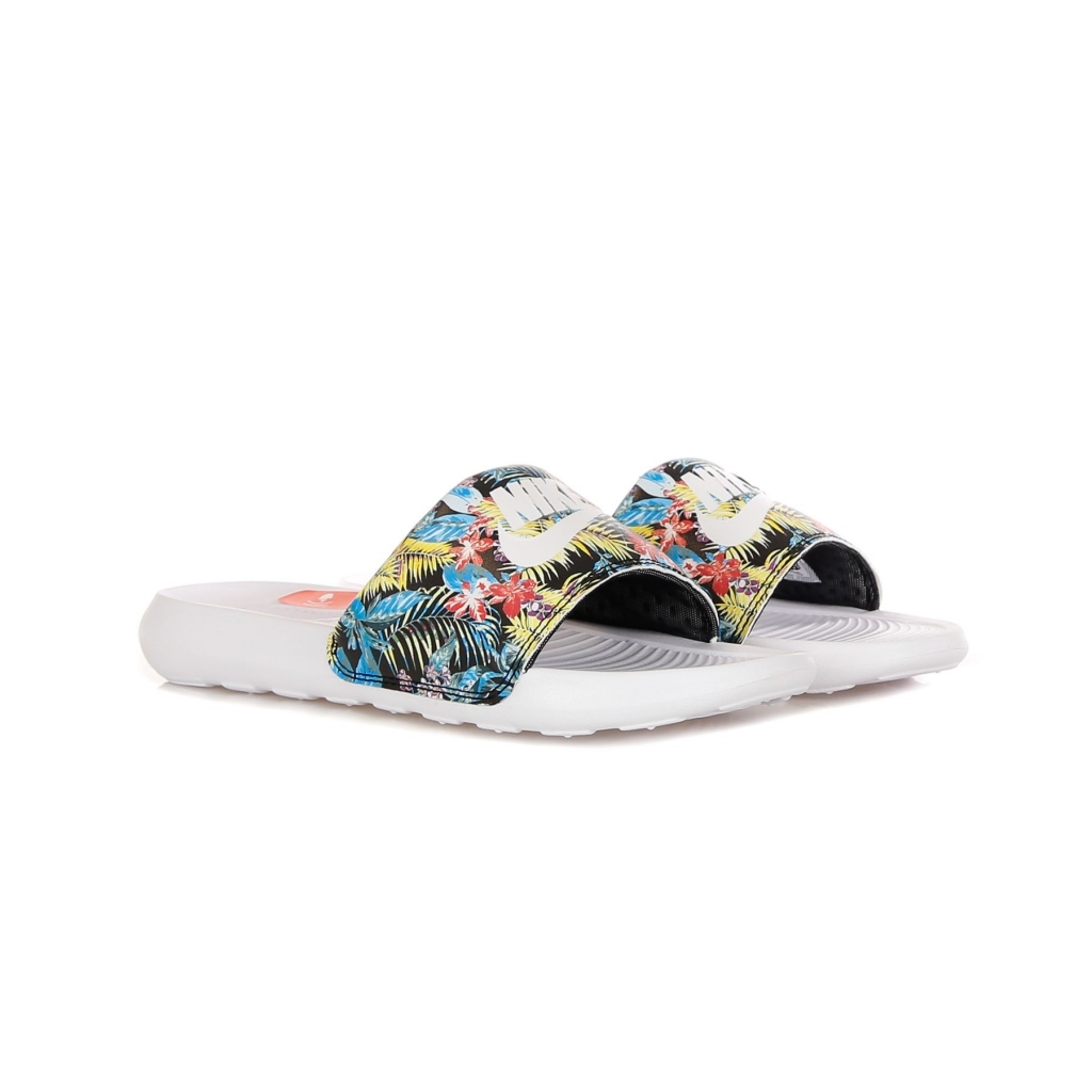 ciabatte donna w victori one slide print BLACK/WHITE/WHITE