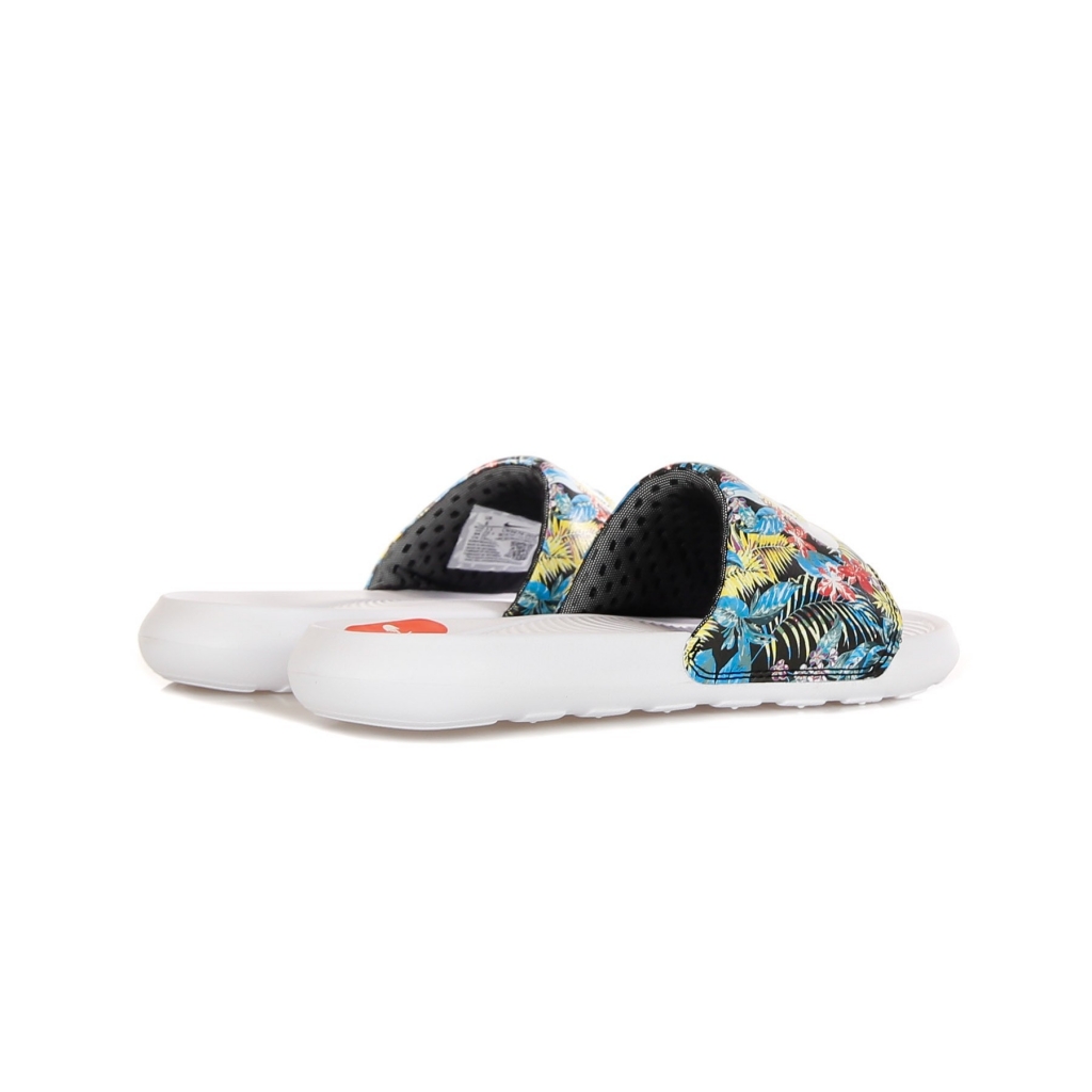 ciabatte donna w victori one slide print BLACK/WHITE/WHITE