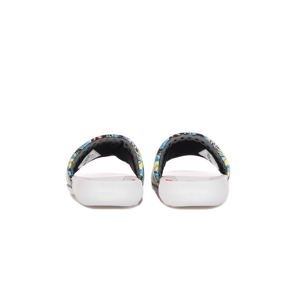 ciabatte donna w victori one slide print BLACK/WHITE/WHITE