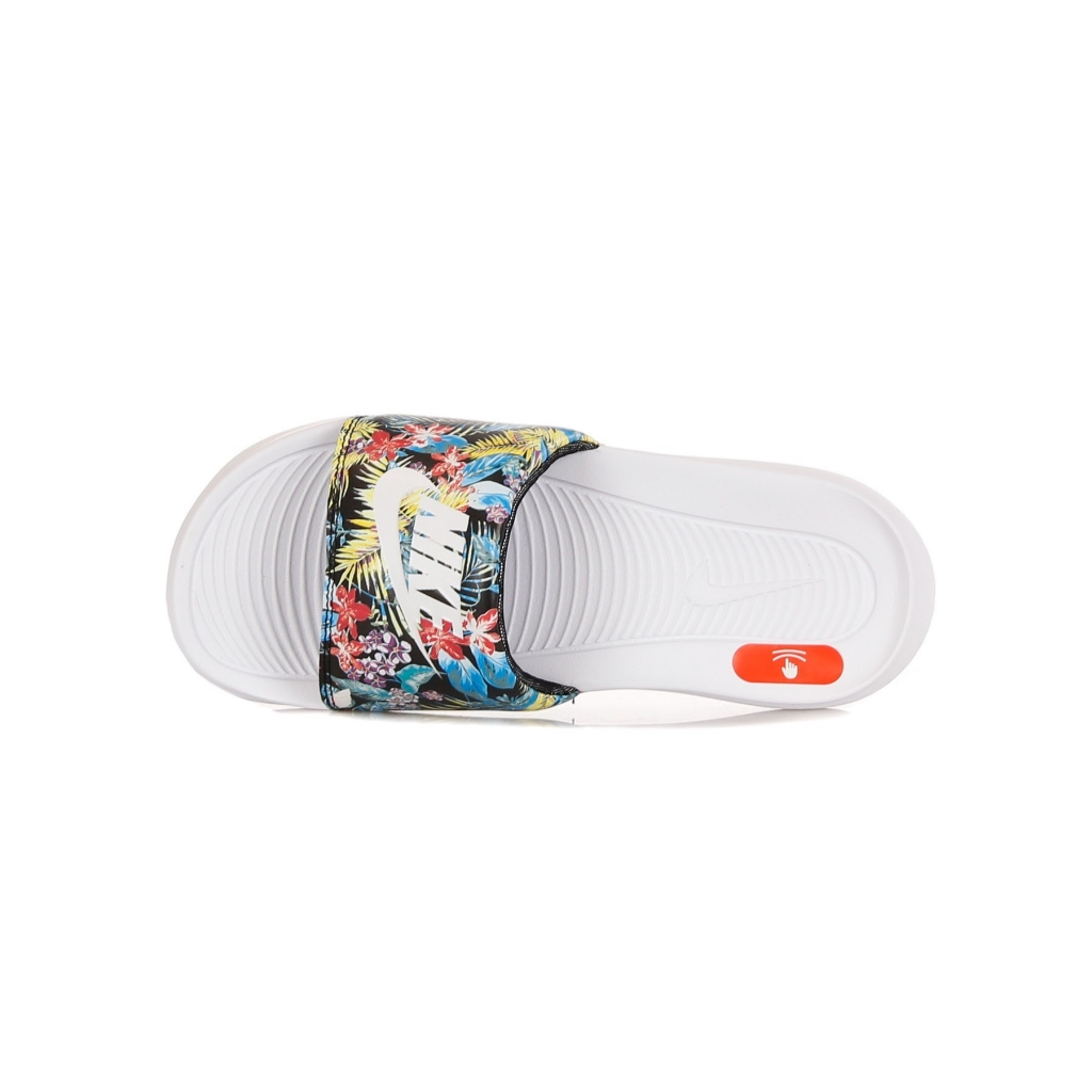 ciabatte donna w victori one slide print BLACK/WHITE/WHITE