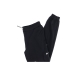 pantalone tuta felpato donna w sportswear  swoosh pant ft mr BLACK/WHITE