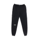 pantalone tuta felpato donna w sportswear  swoosh pant ft mr BLACK/WHITE