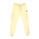 pantalone tuta felpato donna sportswear air pant fleece mr COCONUT MILK/BLACK
