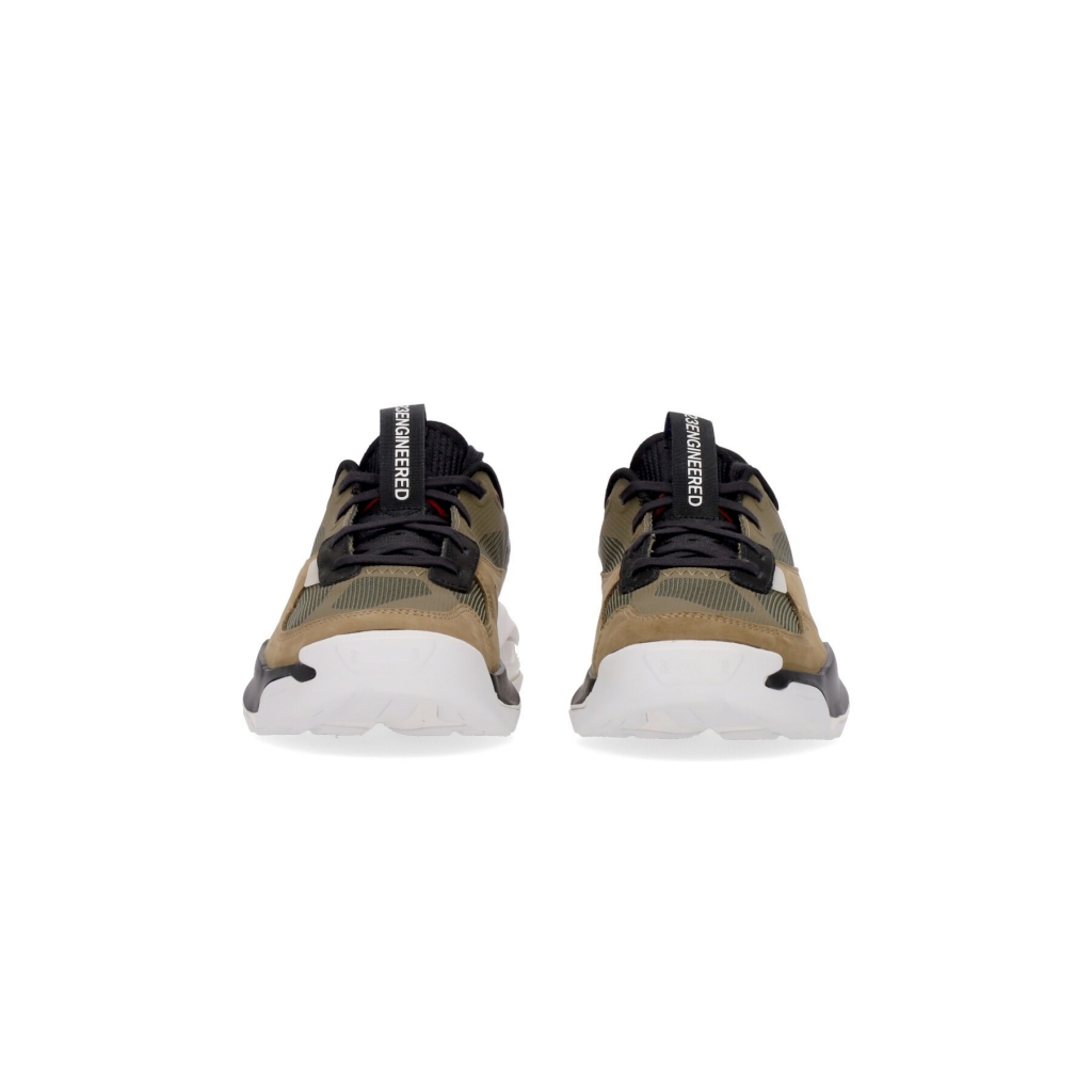 scarpa bassa uomo jordan air 200e MEDIUM OLIVE/UNIVERSITY RED/SUMMIT WHITE