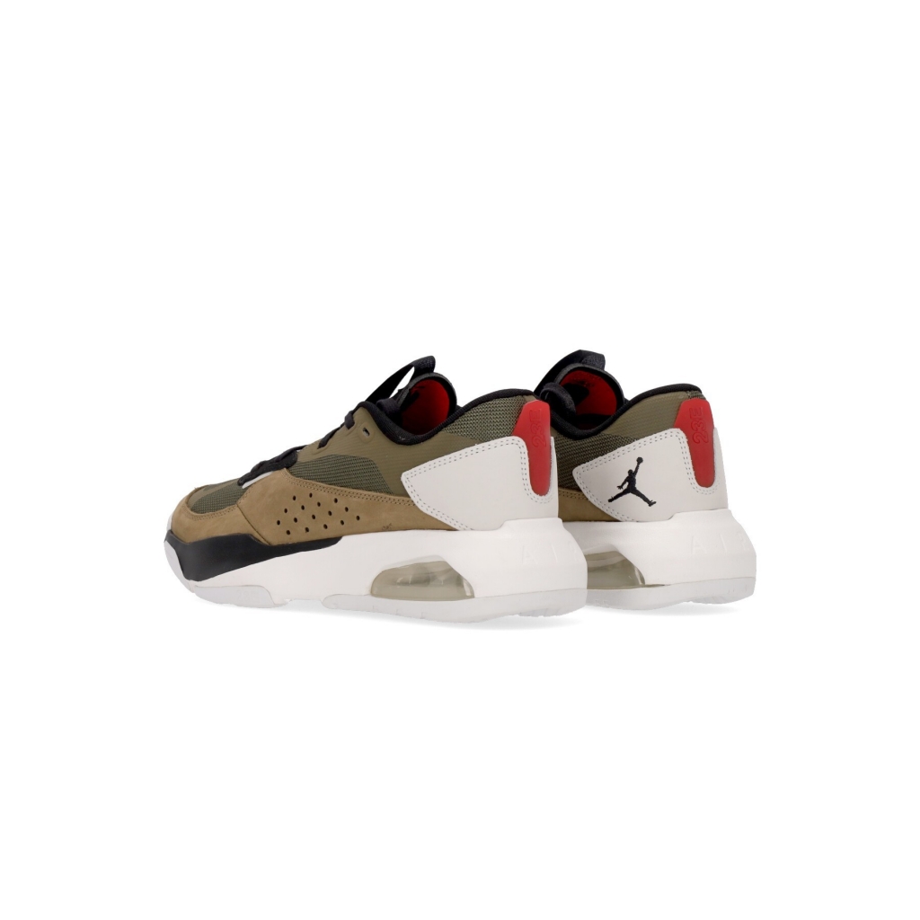 scarpa bassa uomo jordan air 200e MEDIUM OLIVE/UNIVERSITY RED/SUMMIT WHITE