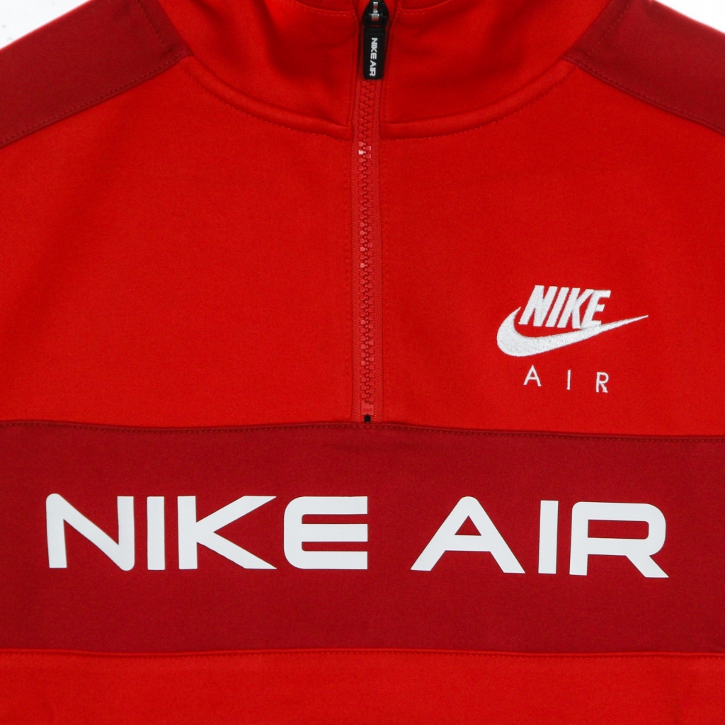 completo tuta bambino u sportswear nike air tracksuit UNIVERSITY RED/GYM RED/WHITE/WHITE