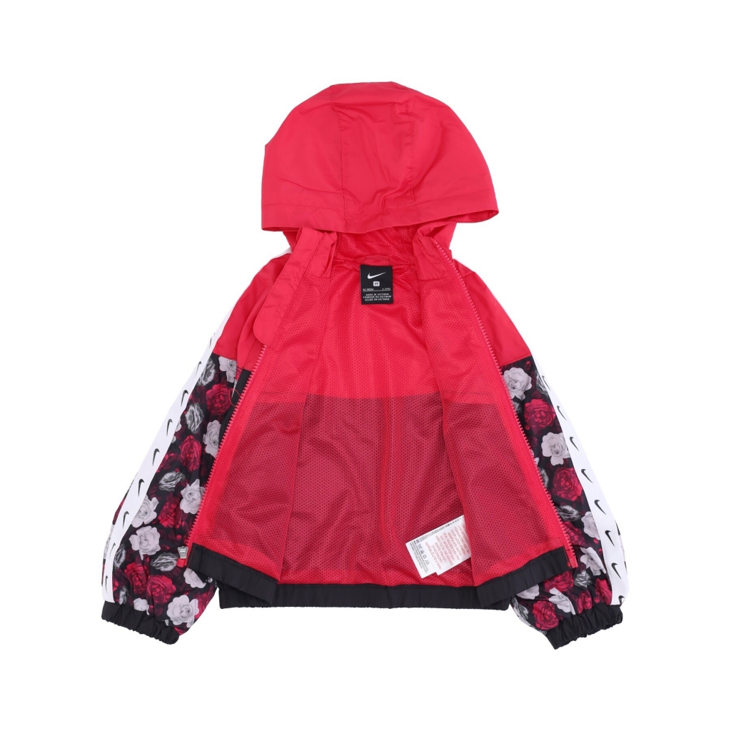 giacca a vento bambina floral windrunner jacket BLACK/MULTI