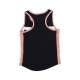 canotta ragazza pink satin tank top BLACK
