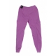pantalone tuta felpato donna sportswear air pant fleece mr VIOLET SHOCK/WHITE