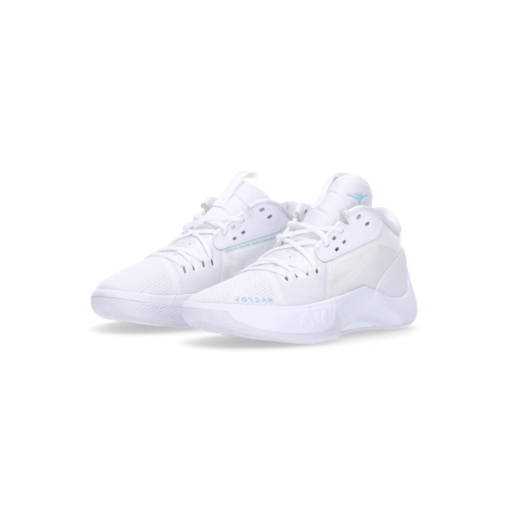 scarpa bassa uomo jordan zoom separate WHITE/BLEACHED AQUA