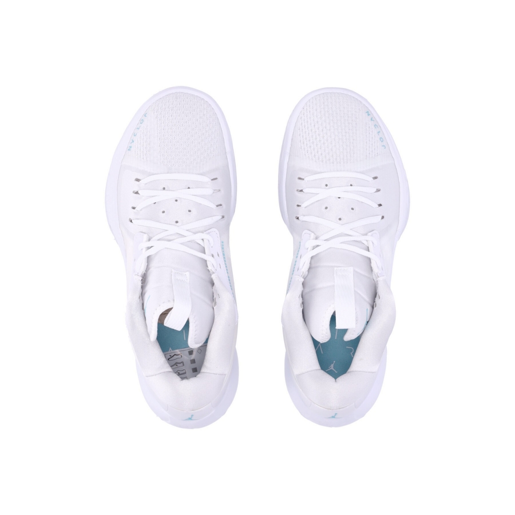 scarpa bassa uomo jordan zoom separate WHITE/BLEACHED AQUA