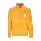 felpa leggera collo alto uomo sportswear long-sleeve mid layer top KUMQUAT/MEDIUM BLUE