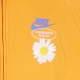 felpa leggera collo alto uomo sportswear long-sleeve mid layer top KUMQUAT/MEDIUM BLUE