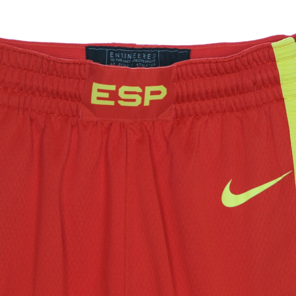 pantaloncino basket uomo olympics nike short limited spain road CHALLENGE RED/MIDWEST GOLD