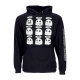 felpa cappuccio uomo ghost emotions hoody BLACK