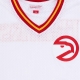 casacca uomo nba fashion mesh v-neck hardwood classics atlhaw WHITE/ORIGINAL TEAM COLORS