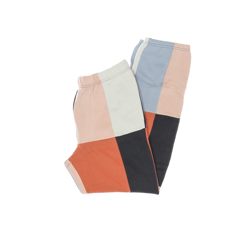 pantalone tuta felpato donna lockdown sweatpant FRENCH NAVY MULTI