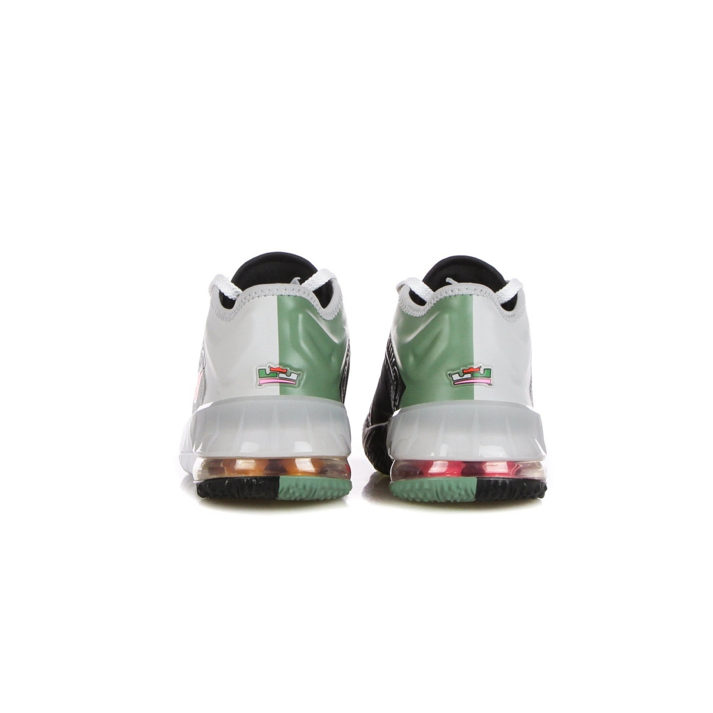 scarpa basket ragazzo lebron xviii low bugs vs marvin gs LT SMOKE GREY/SUNSET PULSE/BLACK/WHITE