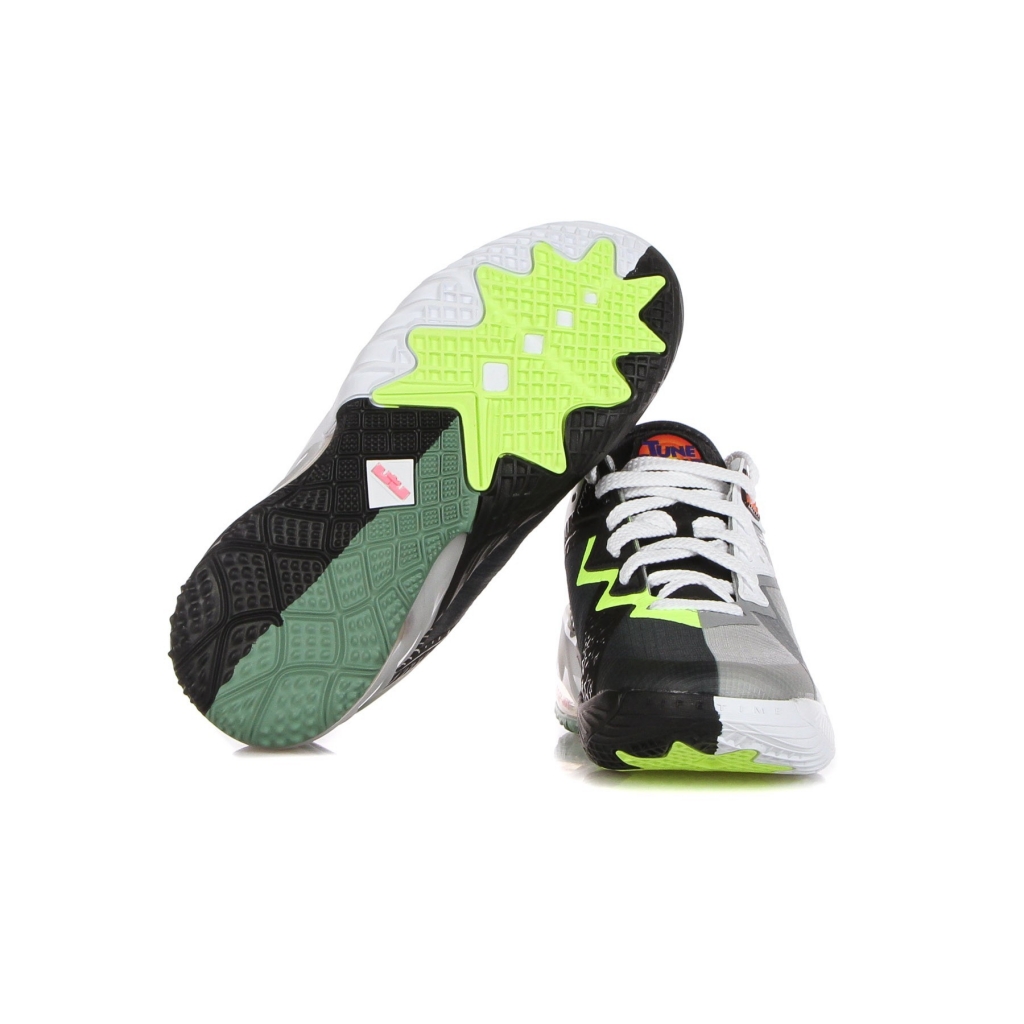 scarpa basket ragazzo lebron xviii low bugs vs marvin gs LT SMOKE GREY/SUNSET PULSE/BLACK/WHITE