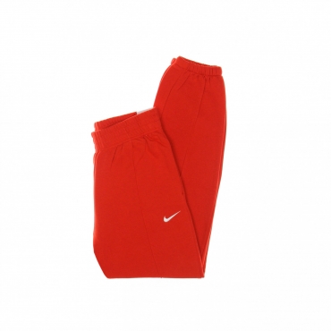 pantalone tuta felpato donna essential trend CHILE RED/WHITE