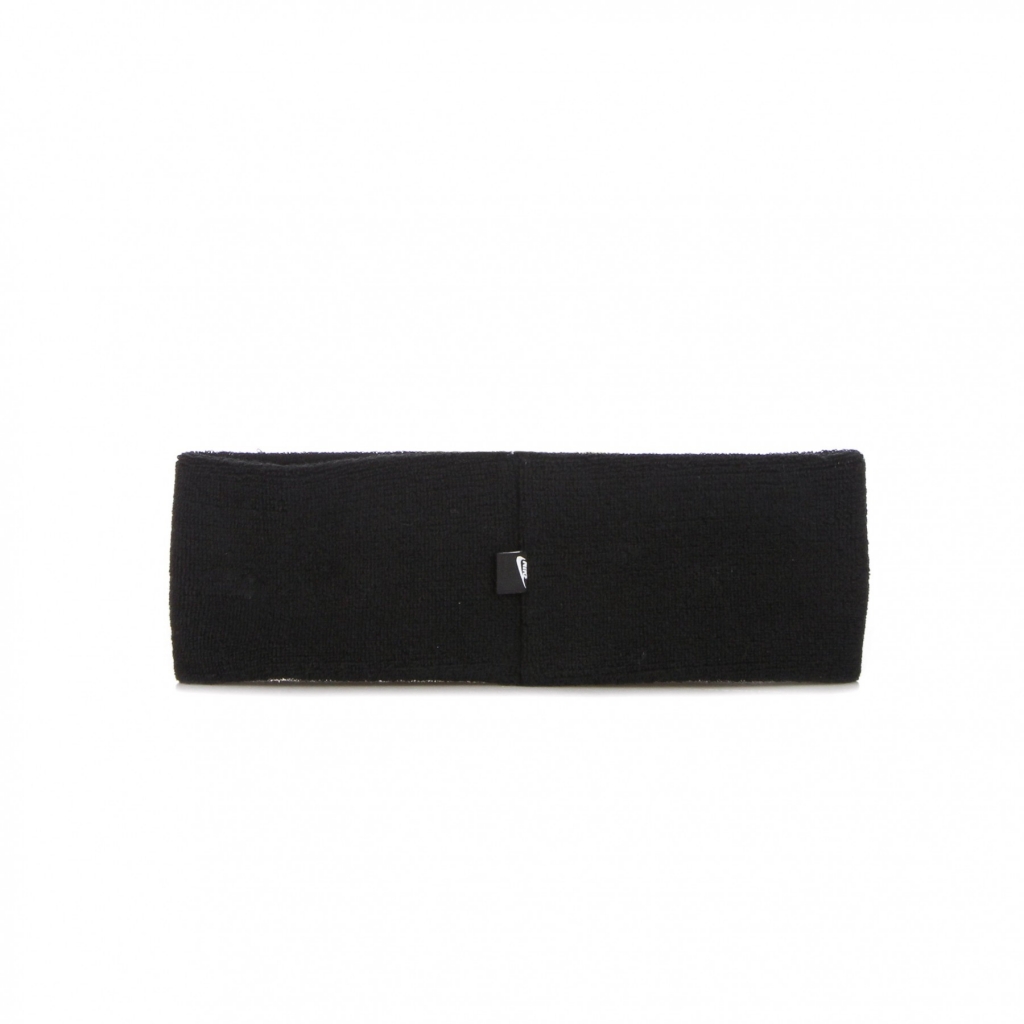 fascetta uomo sport headband terry BLACK