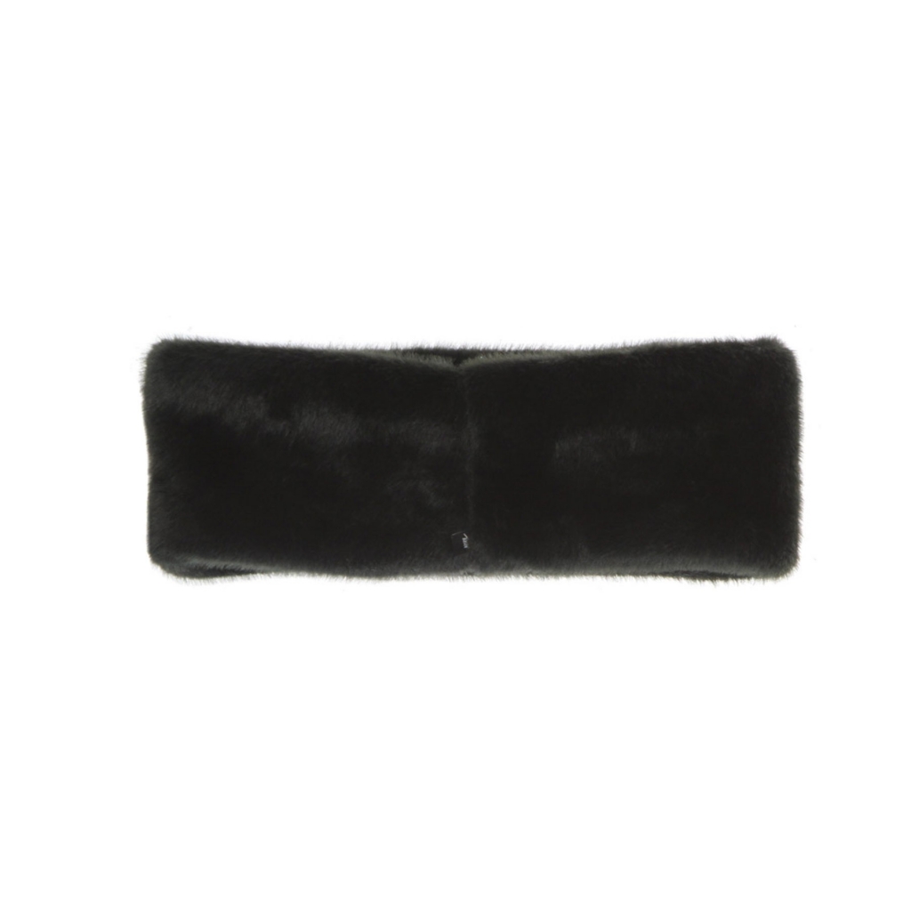 fascetta donna warm headband BLACK/WHITE