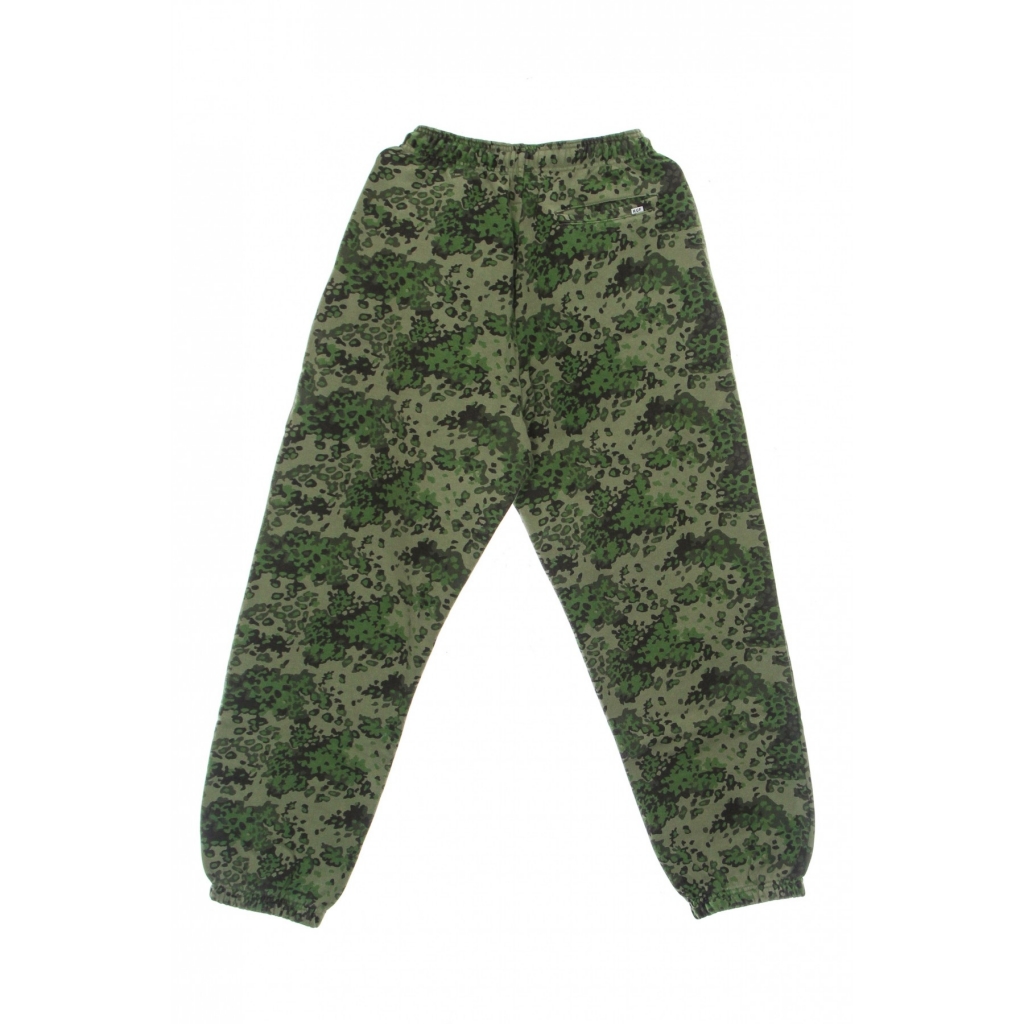pantalone tuta felpato donna contra fleece pant GREEN CAMO