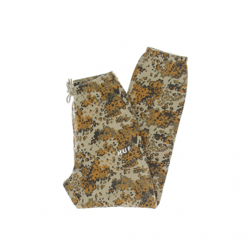 pantalone tuta felpato donna contra fleece pant TAN CAMO