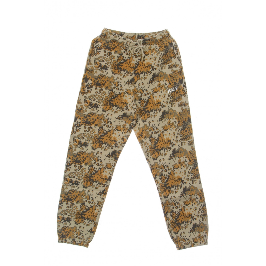 pantalone tuta felpato donna contra fleece pant TAN CAMO