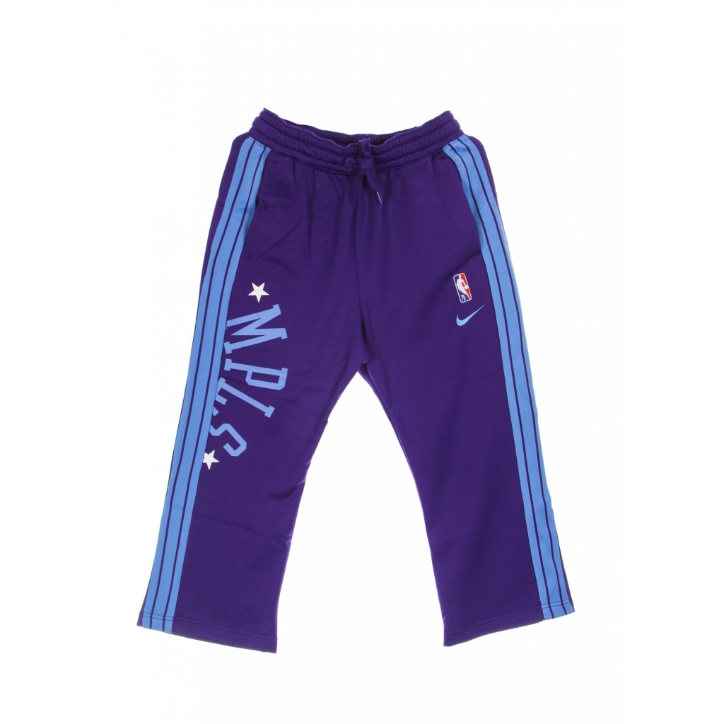 pantalone tuta felpato donna nba pant fleece courtside loslak FIELD PURPLE