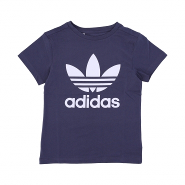 maglietta ragazzo trefoil tee SHADOW NAVY/WHITE