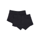 boxer uomo tape underwear 2 pk ALL BLACK