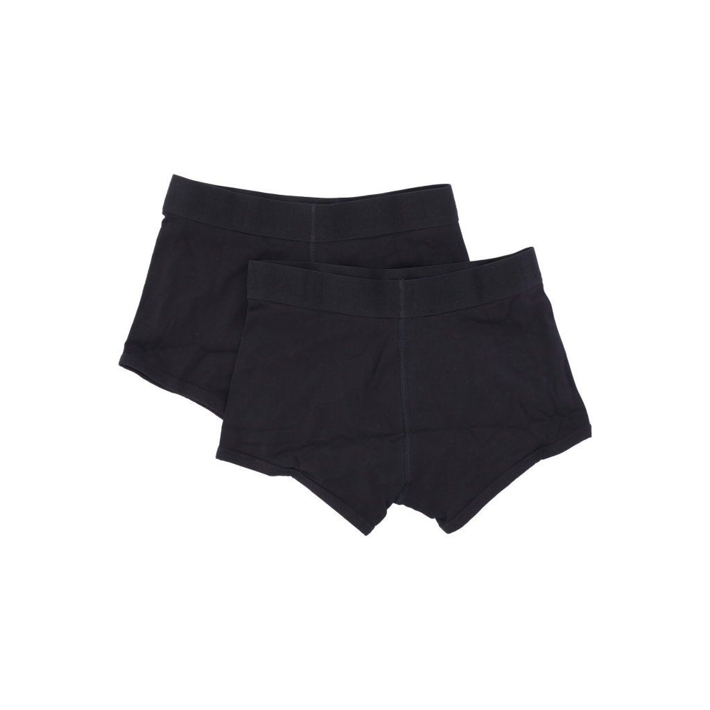boxer uomo tape underwear 2 pk ALL BLACK
